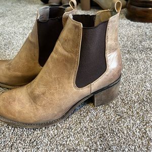Brown booties that go with everything!